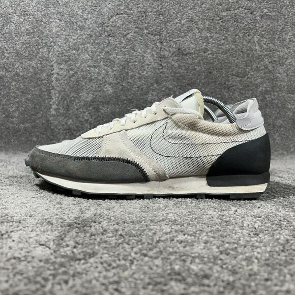 Nike Daybreak Type N.354 CJ1156-100 Mens 10.5 White Black Waffle Running Shoes - Picture 6 of 12